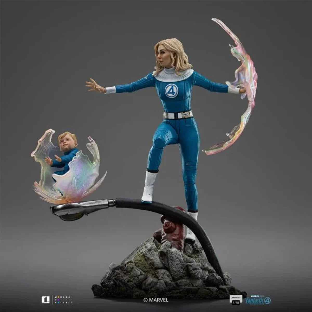 Iron Studios: The Fantastic Four - First Steps Invisible Woman 1:10 Art Scale Limited Edition Statue