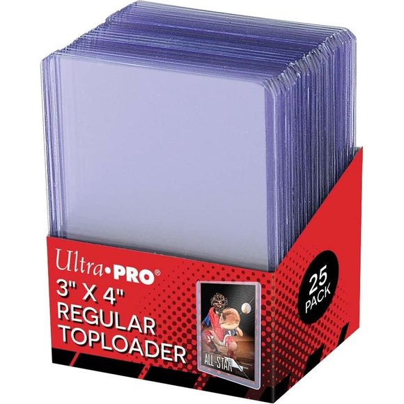 Ultra Pro - Toploaders: 3" X 4" Clear Regular - 25 Count
