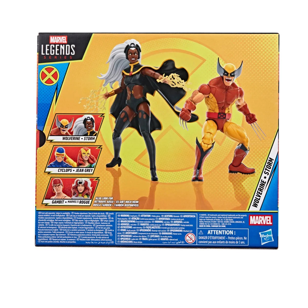 Marvel Legends - X-Men 97 Wolverine and Storm 6-Inch Action Figures (PRE-ORDER JAN 2026)