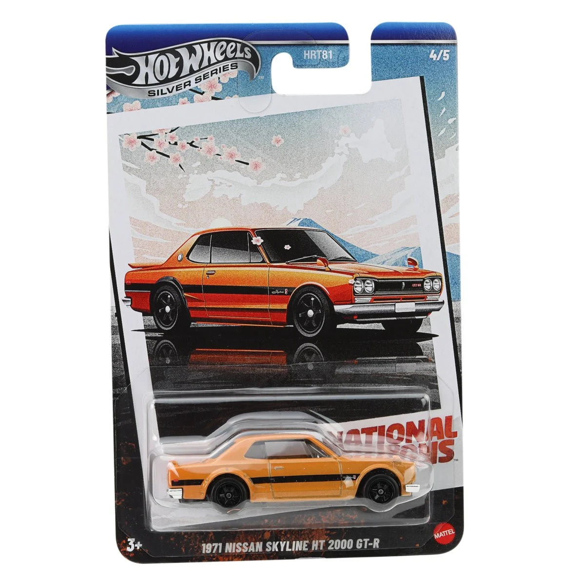 Hot Wheels Vintage Racing - Nation Icons 2025 Mix 2 Vehicle - Complete Set of 6 including Chase