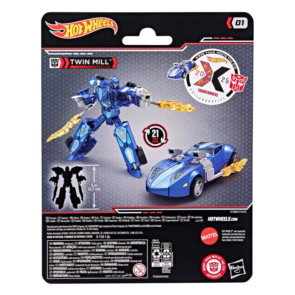 Transformers x Hot Wheels Collaborative - Transformers Twin Mill (PRE-ORDER JANUARY 2026)