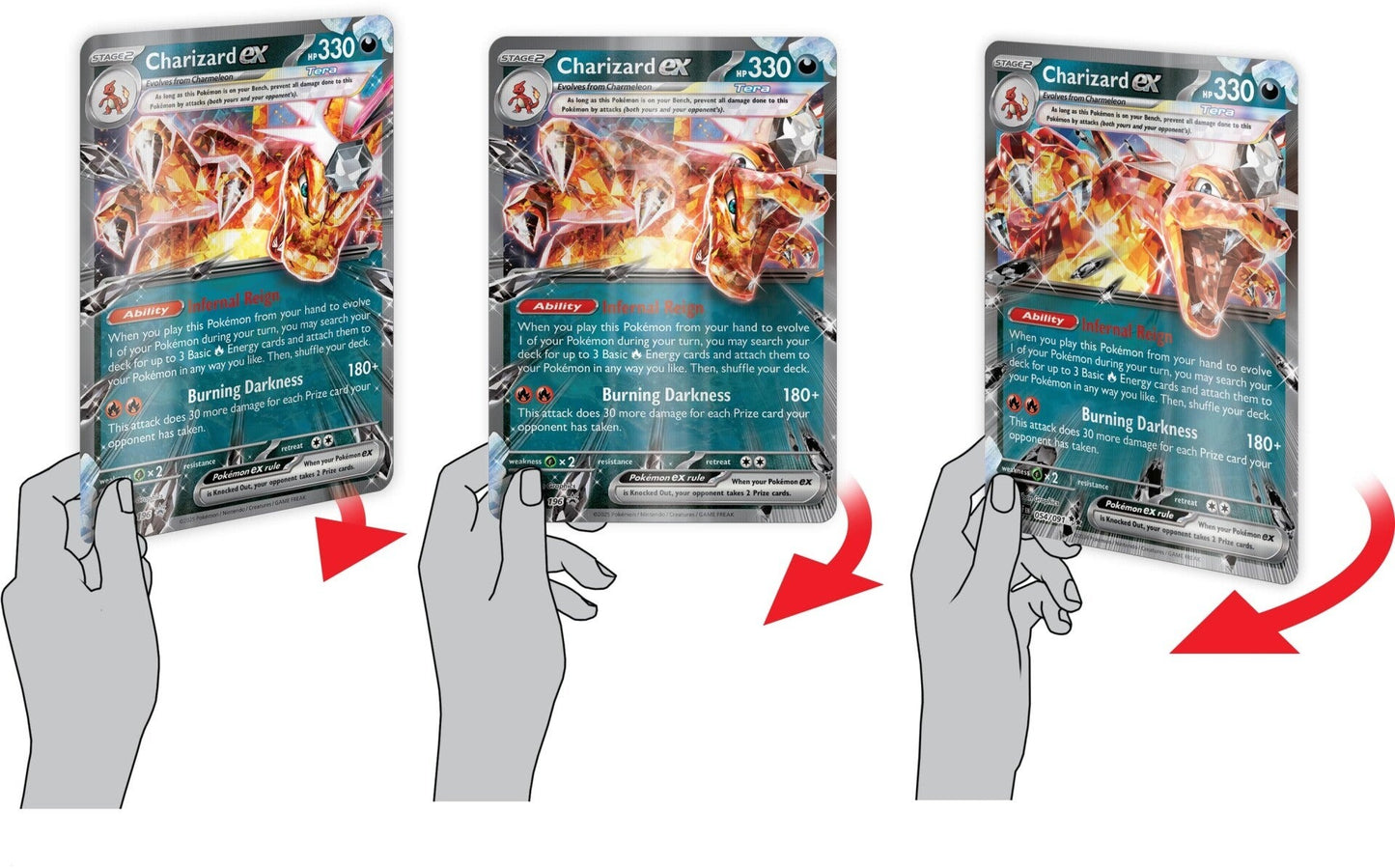 Pokemon - Charizard EX Special Collection - 5 Packs / 1 Lenticular Jumo Card / 3 Promo Cards