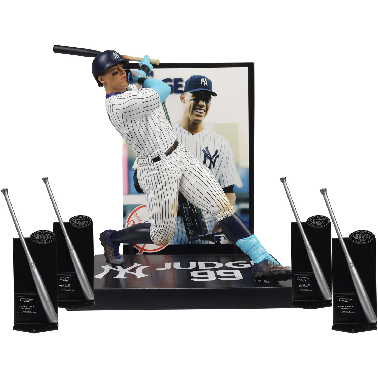 McFarlane - Aaron Judge - Silver Slugger Trophy Boxed Set - MLB Sports Picks #15 New York Yankees (PRE-ORDER)