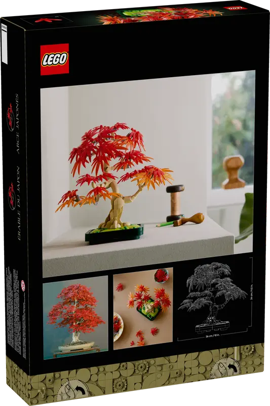 LEGO Botanicals - Japanese Red Maple Bonsai Tree- #10348