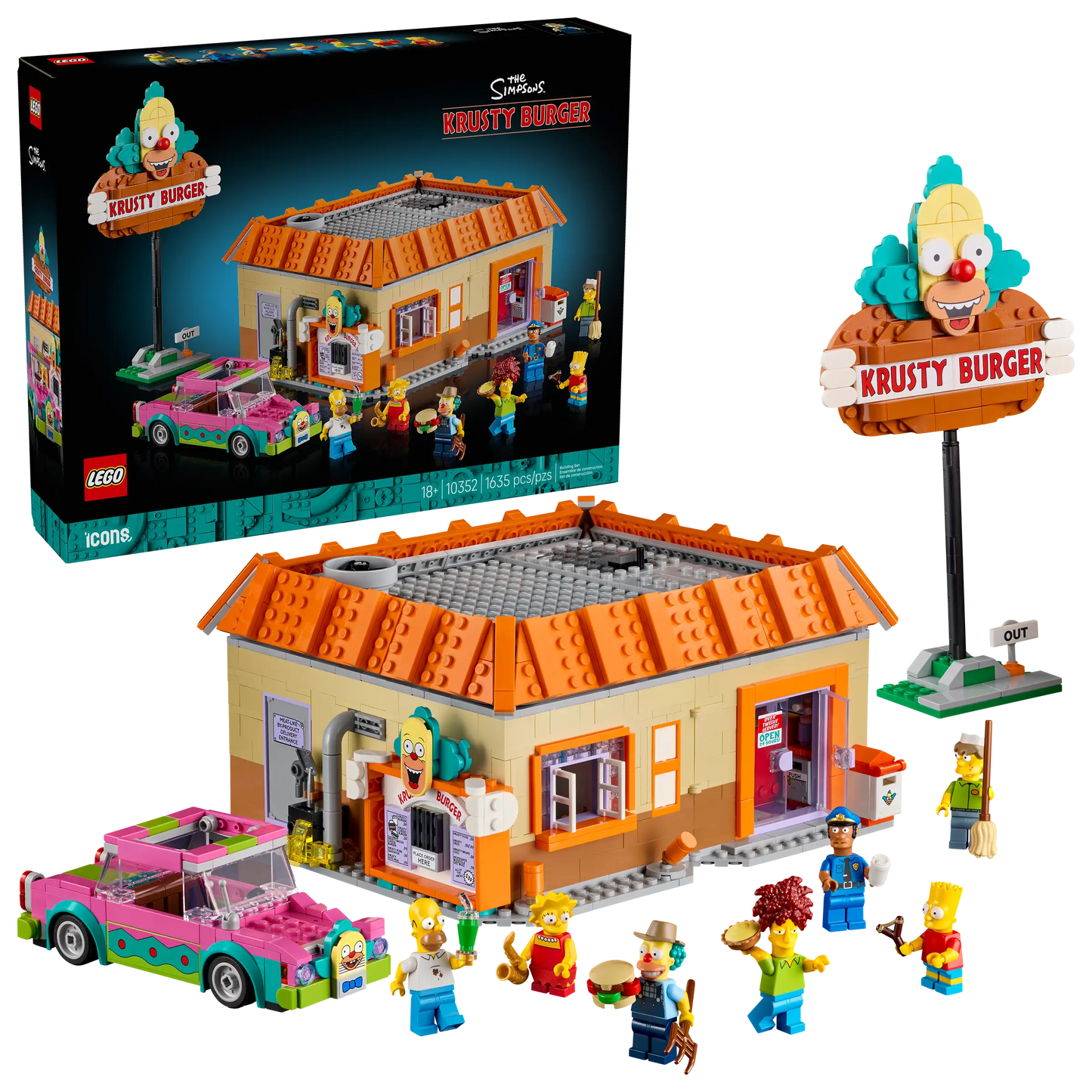 LEGO Icons - The Simpsons: Krusty Burger - #10352