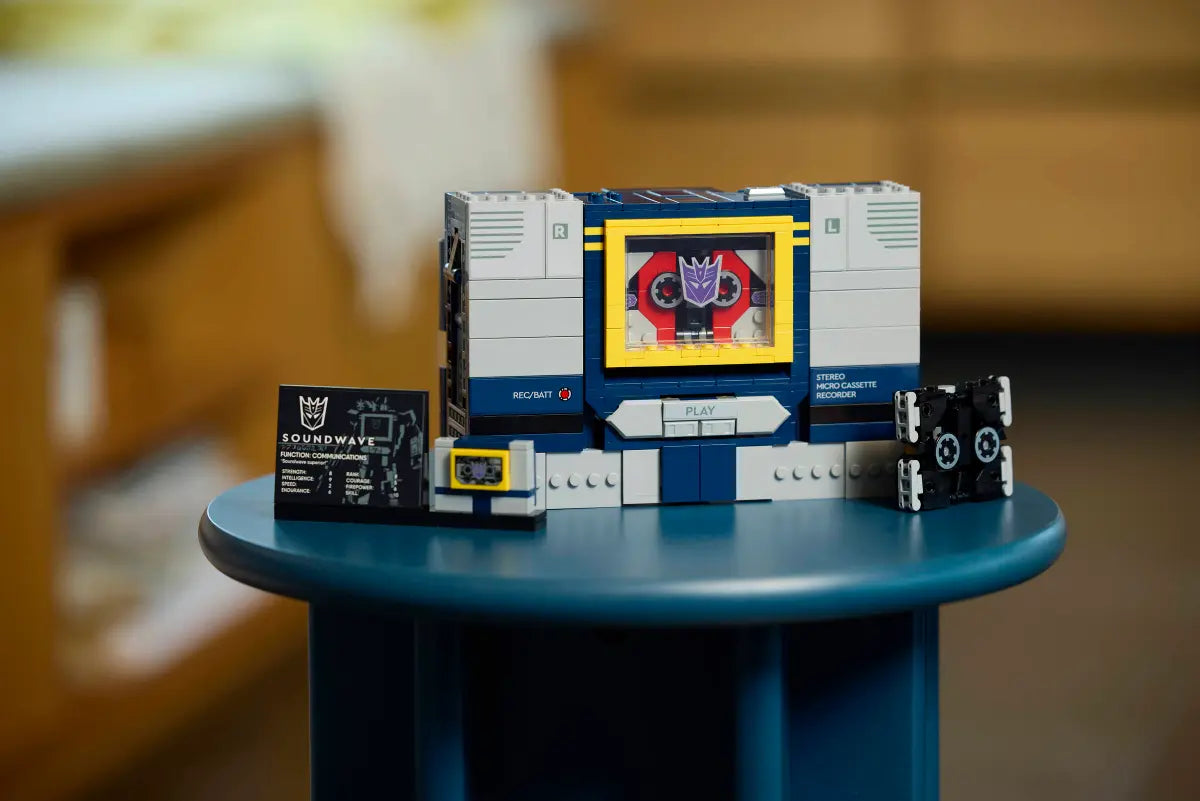 LEGO Icons - Transformers: Soundwave - #10358 (Includes Lego Sound Brick)