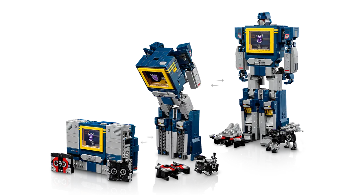 LEGO Icons - Transformers: Soundwave - #10358 (Includes Lego Sound Brick)