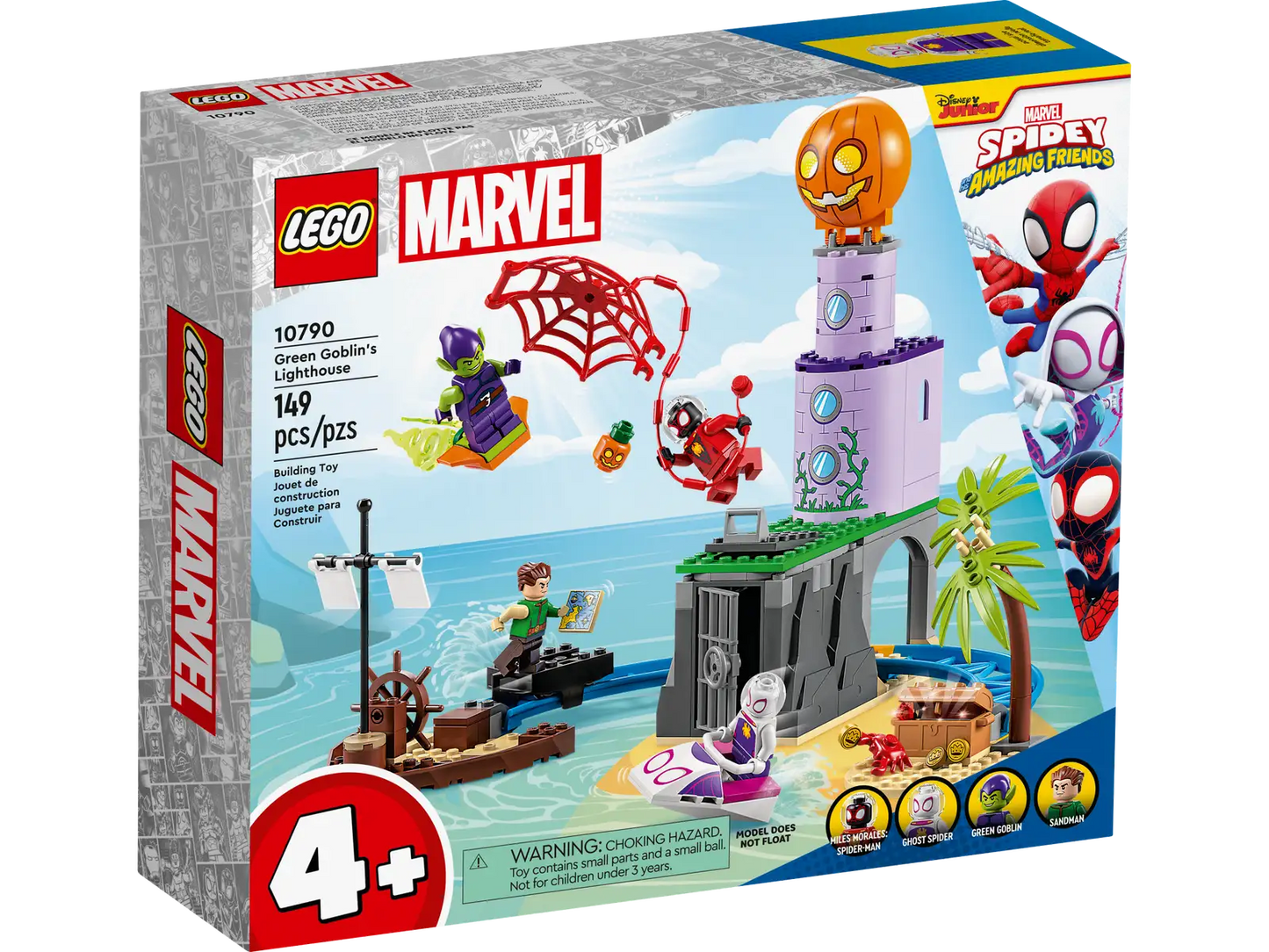 LEGO Marvel - Team Spidey at Green Goblin's Lighthouse - #10790 (RETIRED)