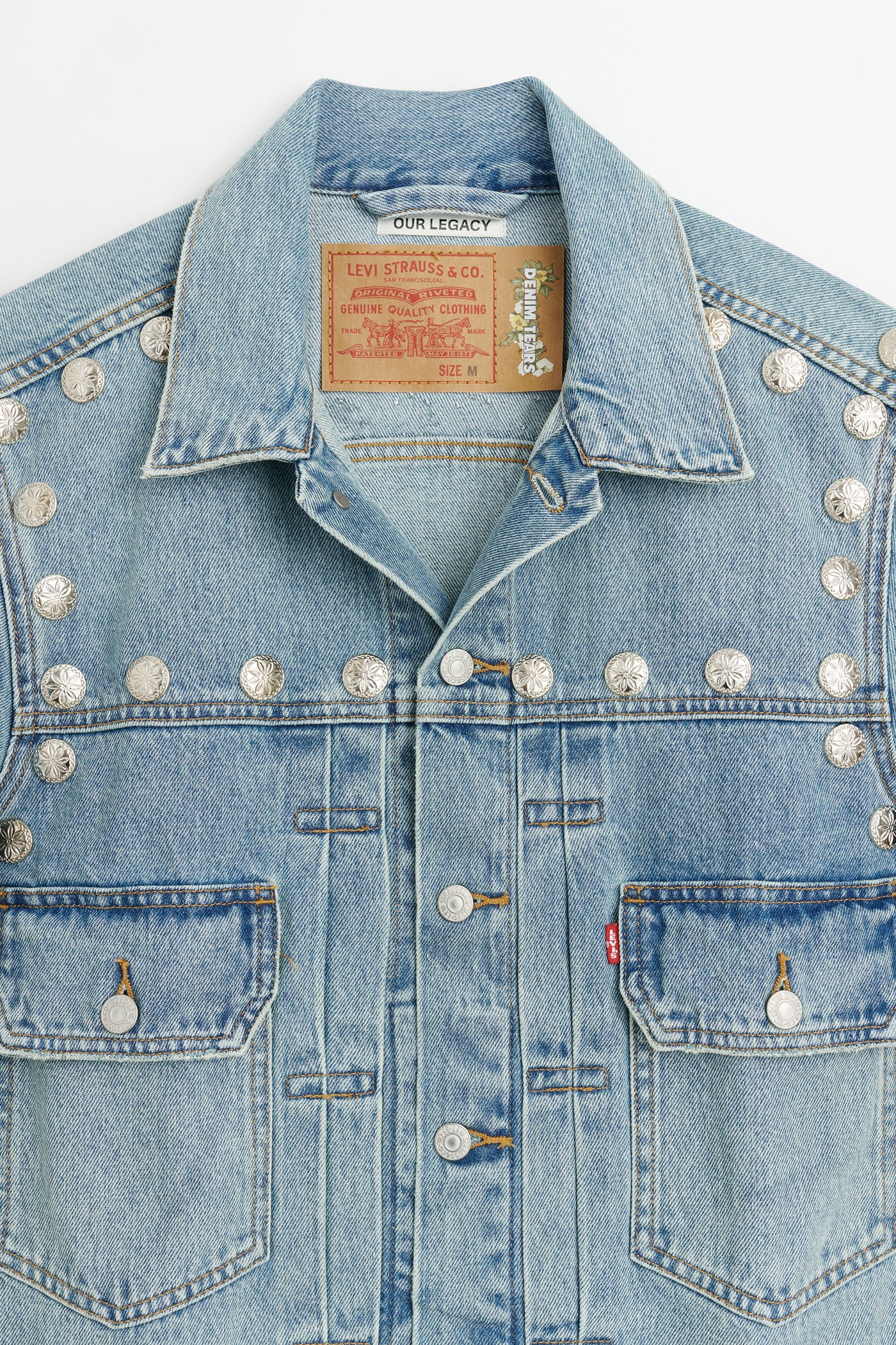 Denim Tears - Tupac Tears x Our Legacy x Levi's Type-2 Denim Jacket