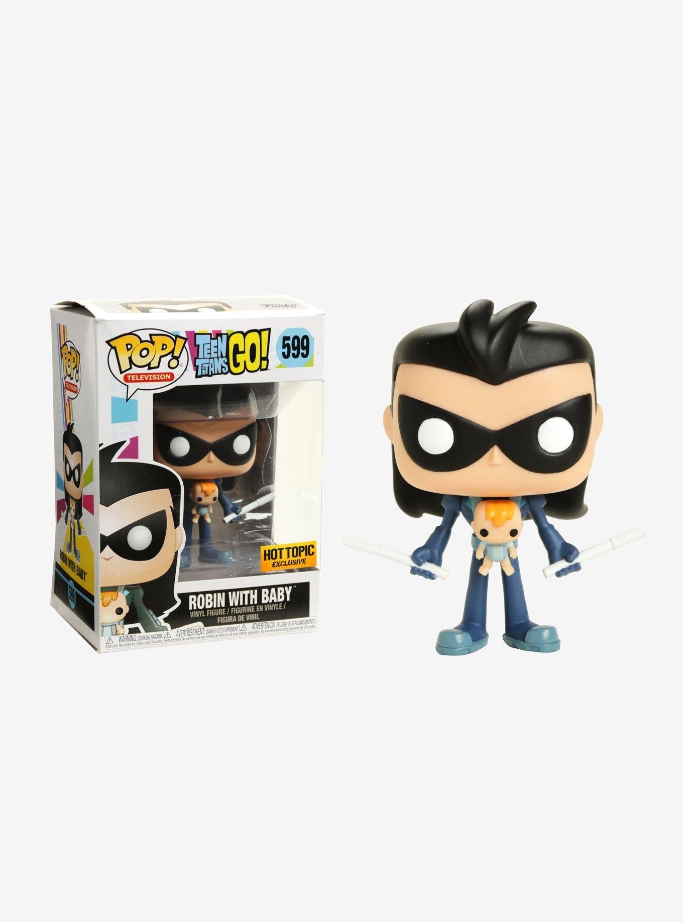 Funko - TV - Teen Titans Go! - Robin with Baby (Hot Topic Exclusive) - #699