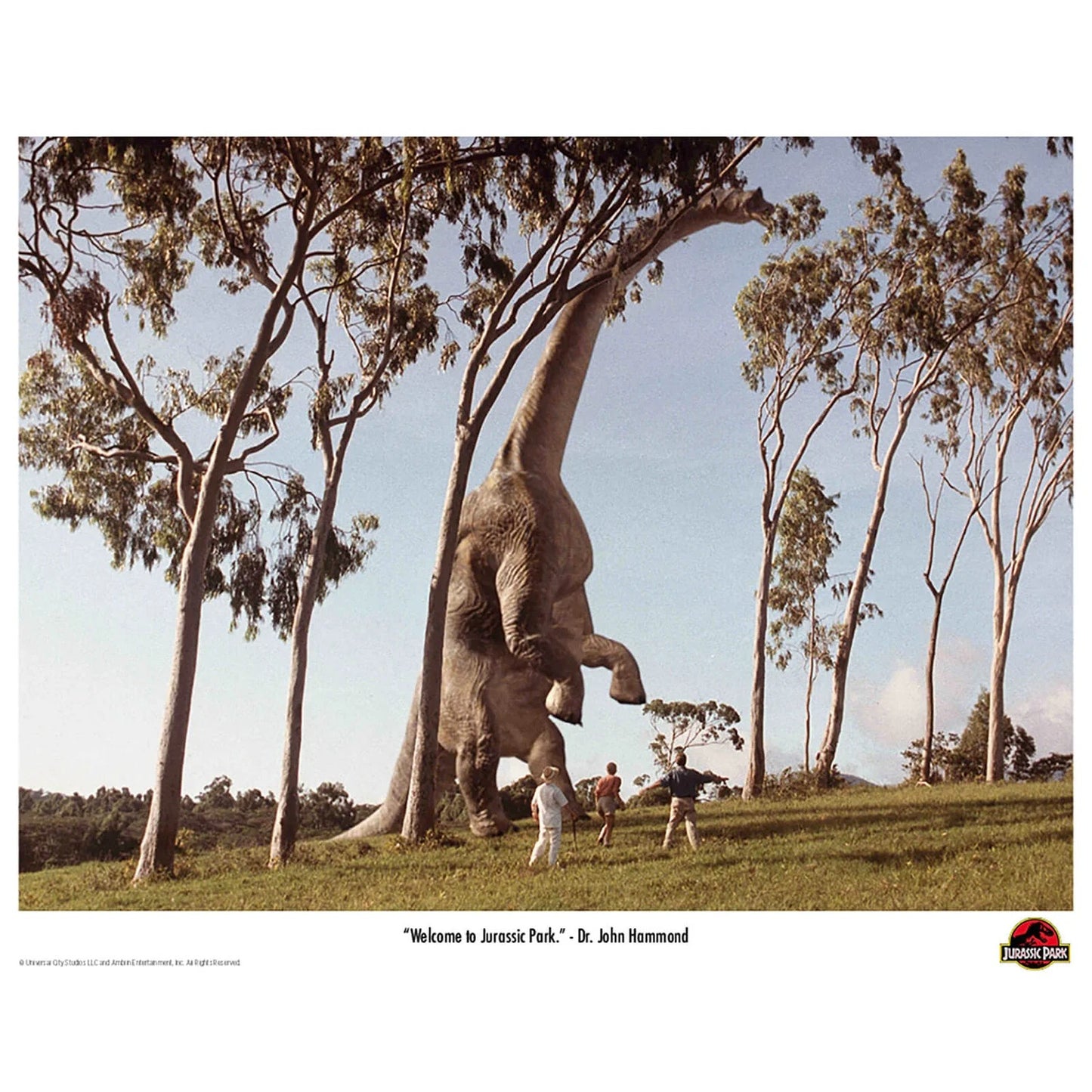 Jurassic Park Lithograph - Set of 5 Prints - Limited to /995