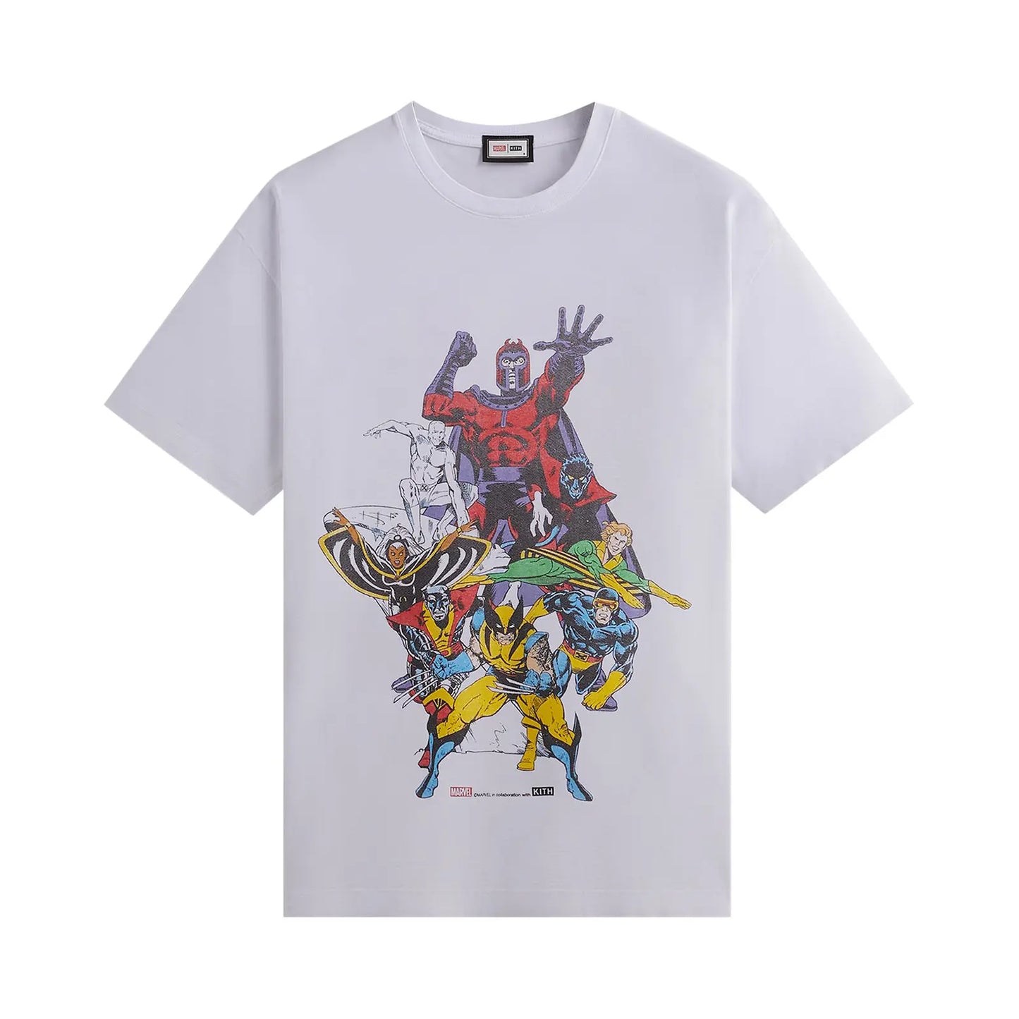 Kith x Marvel X-Men Retro Comic Vintage Tee White
