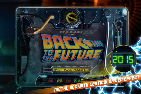 Back to the Future - Time Travel Memories Box Set - 32 Items Including License Plate!