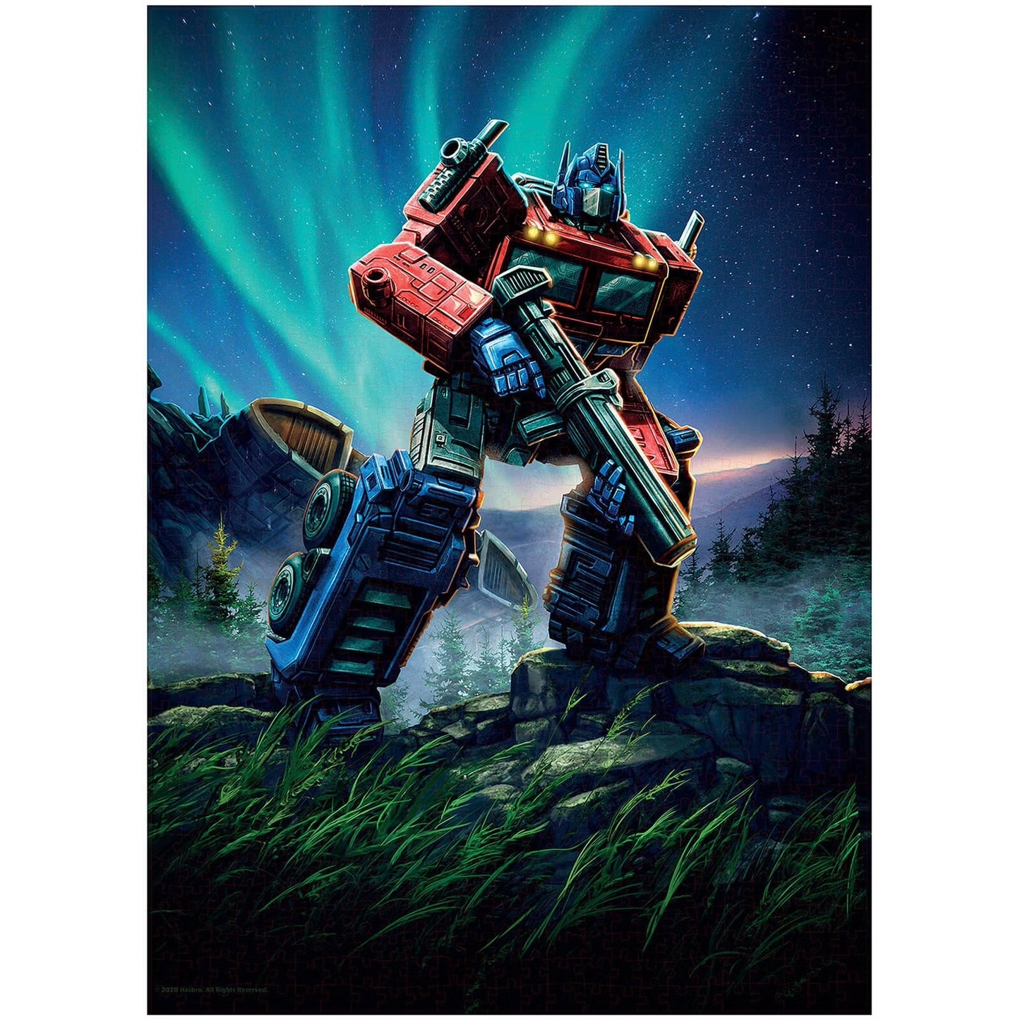 Transformers Optimus Prime - 1000 Piece Puzzle - Hasbro - Limited to /1000