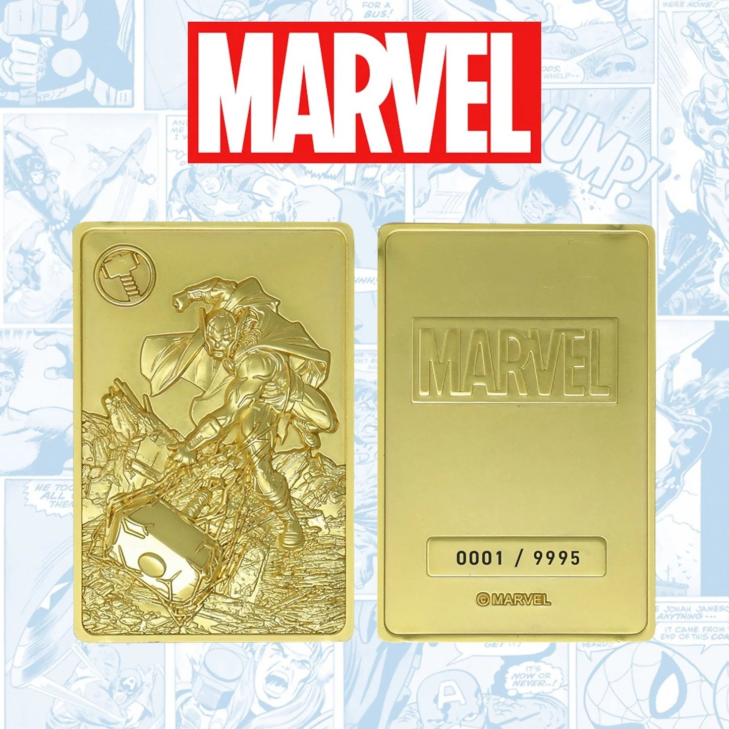 Marvel Comics - Thor Limited Edition Collectible Ingot - Individually Numbered