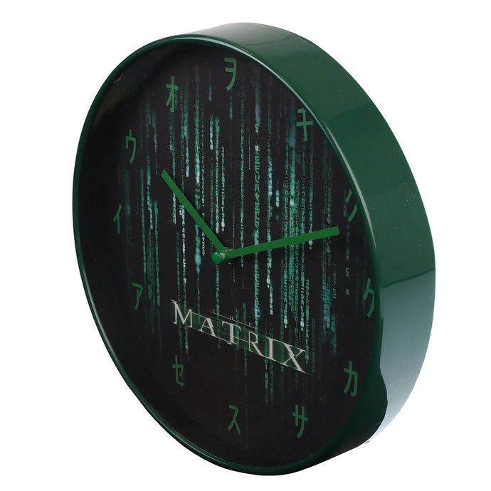 The Matrix - The Code Wall Clock - 10" Warner Brothers