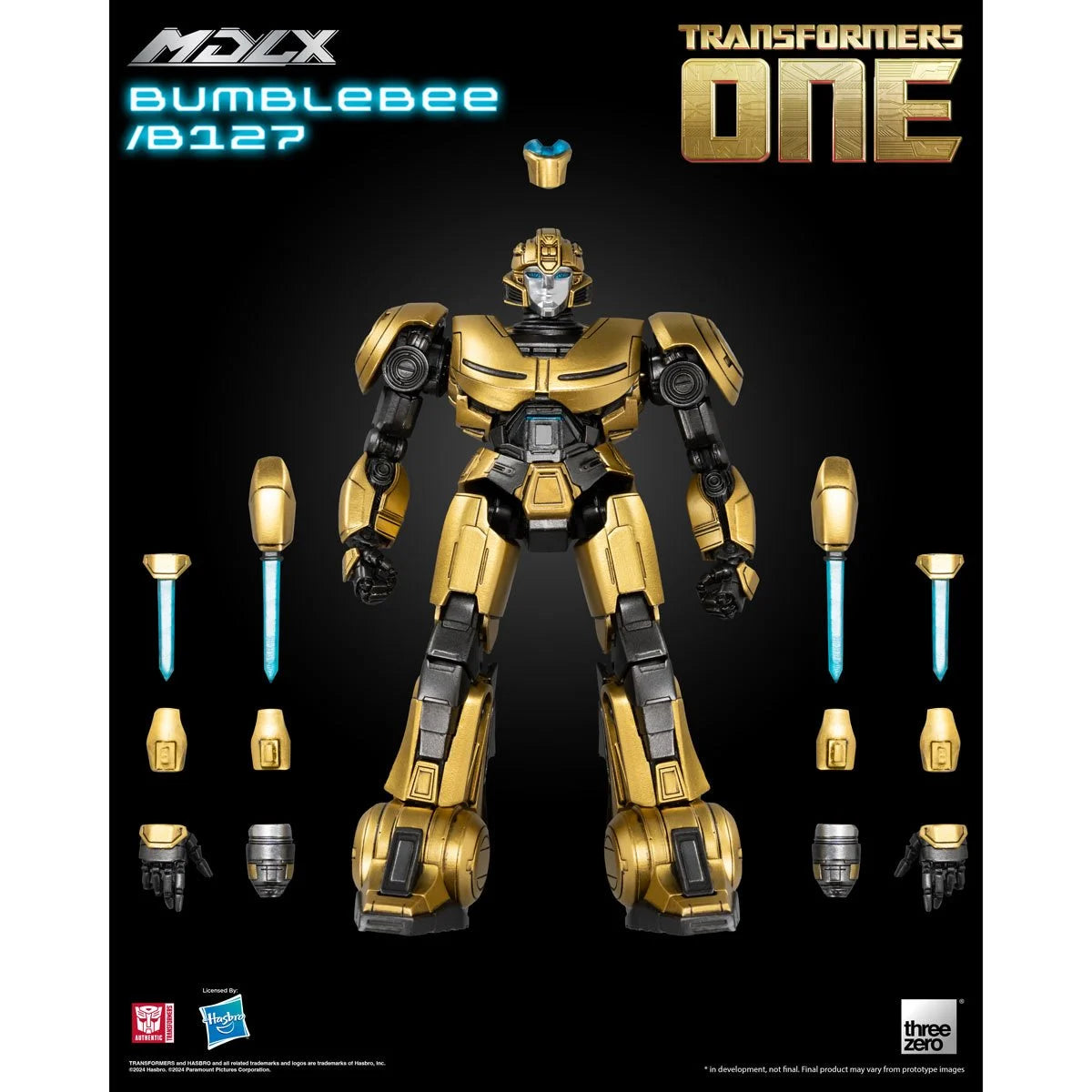 Transformers One - Bumblebee/B127 - MDLX Action Figure - Threezero (PRE-ORDER OCTOBER 2025)