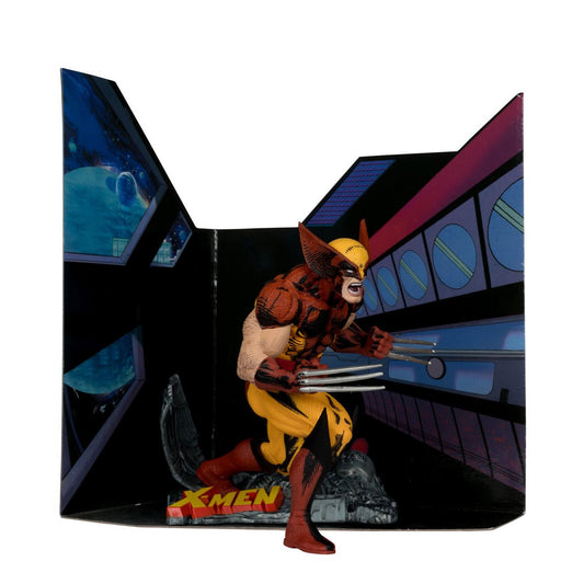 McFarlane Wolverine (X-Men #1) Scene Case 1:10 Scale Posed Figure