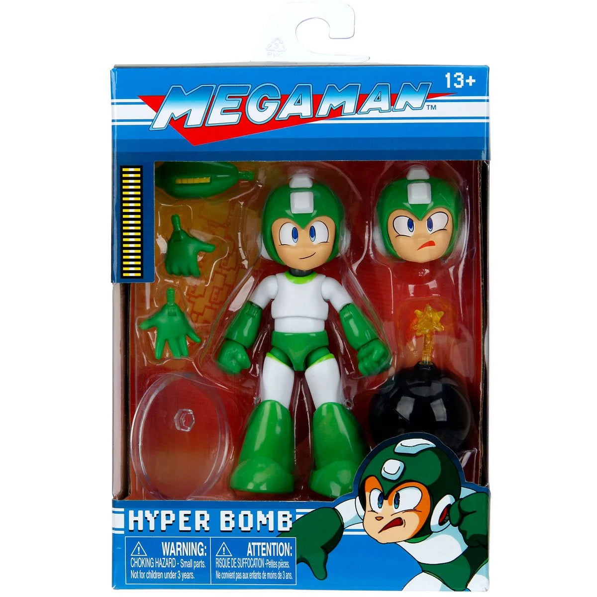 KT ✴︎Mega Rare✴︎Bomb G FUNK!! Jada Toys - Hyper Bomb Mega Man - Wave 2 - 4