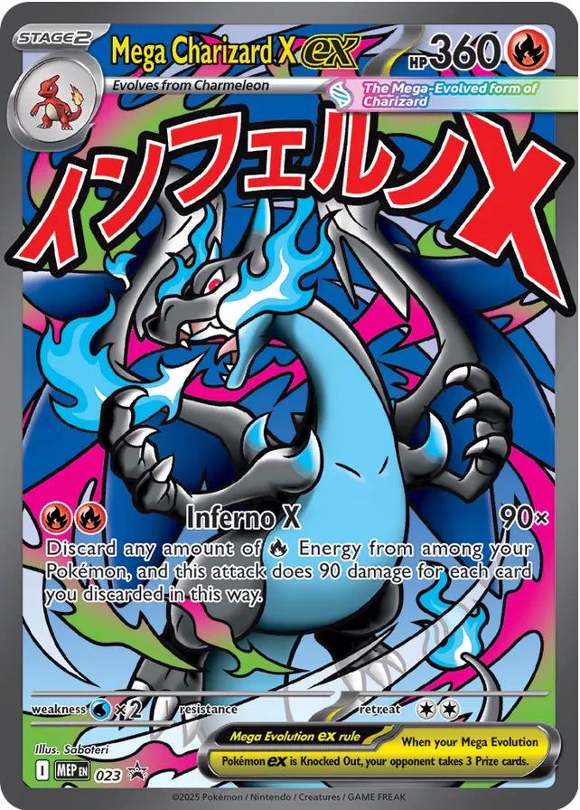 2025 Pokemon Ultra Premium Collection - Mega Charizard X Ex