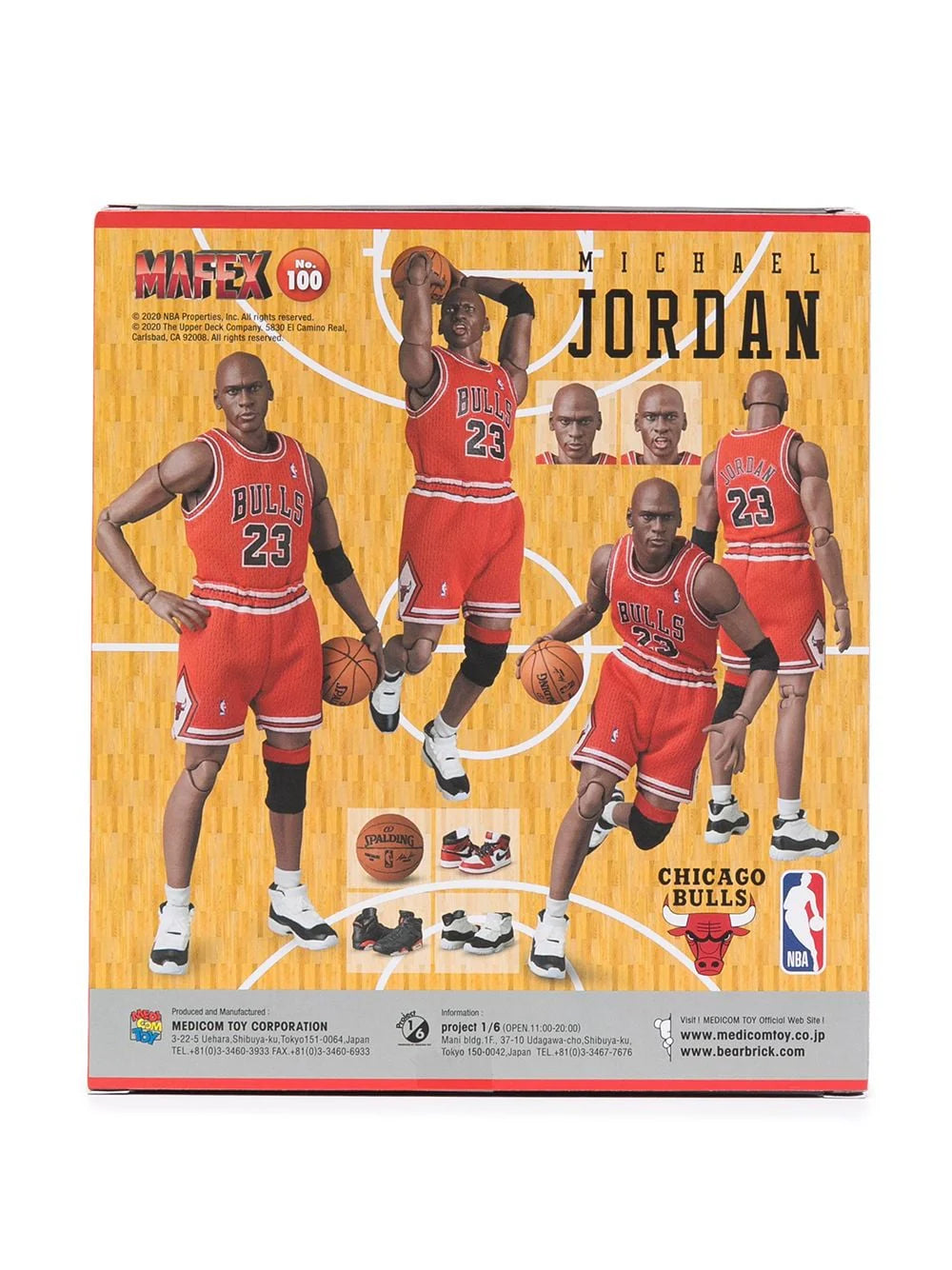 Medicom MAFEX - Michael Jordan Figure (Chicago Bulls) - #100