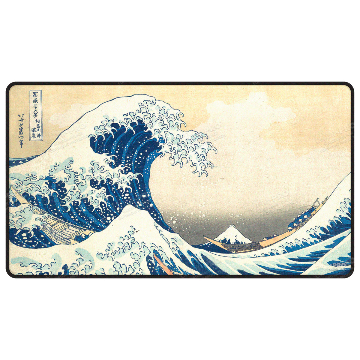 Ultra Pro Play Mat - The Great Wave Off Kanagawa (Stitched Edge)