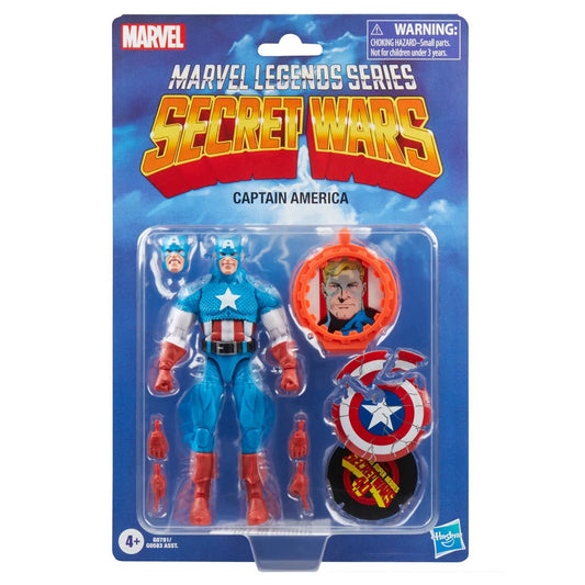 Marvel Legends Secret Wars - Captain America 6-Inch Action Figure
