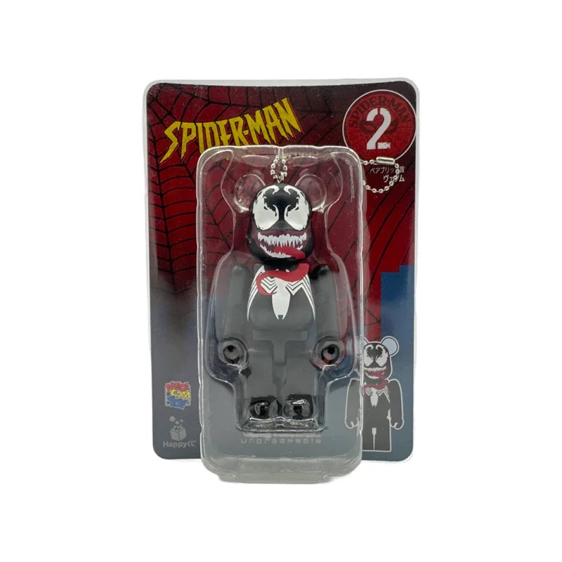 Medicom Bearbrick - Venom #2 - Spider-Man Keychain - Japan Lottery Exclusive 100% (Copy)