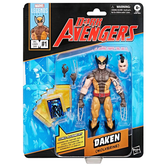 Marvel Legends - Daken (Wolverine) Dark Avengers - Comics-Inspired 6-Inch Action Figure