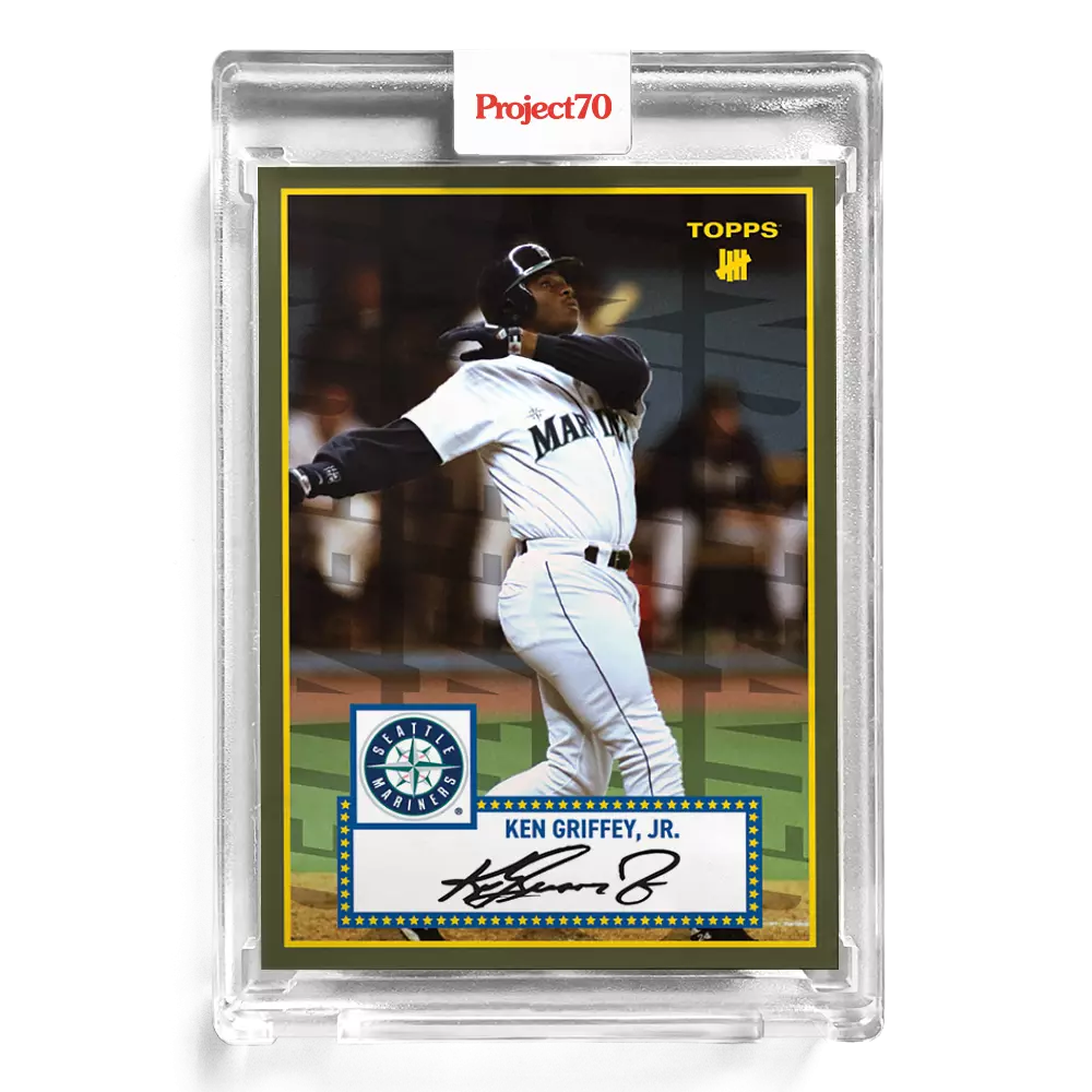 2021 Topps Project 70 - UNDEFEATED - 1952 Topps Baseball - Ken Griffey Jr. - #69 - Limited to /4652