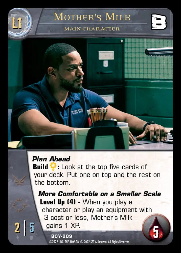 Vs. System 2PCG: The Boys Card GAme