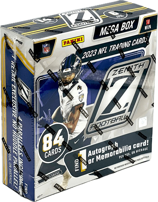 2023 Panini Zenith Football - Mega Box (No Huddle Parallels)