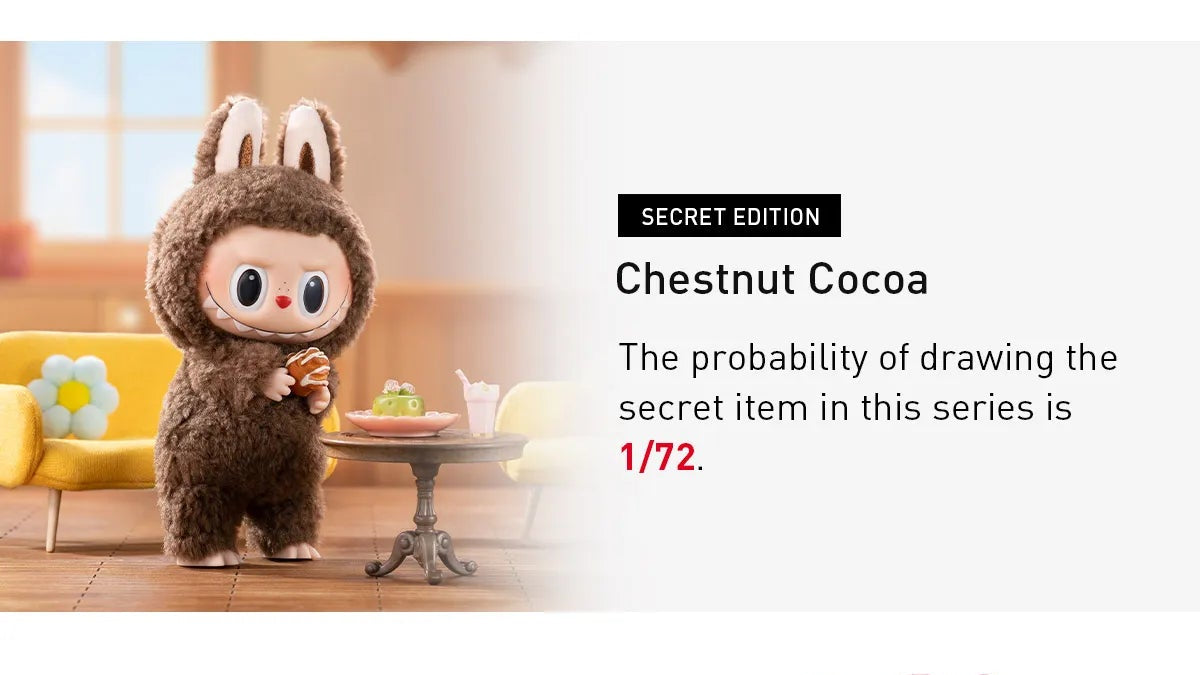 Pop Mart - BLIND BOX - Labubu The Monsters Exciting Macaron Vinyl Face - Chance of Secret Edition  - LIMIT 1