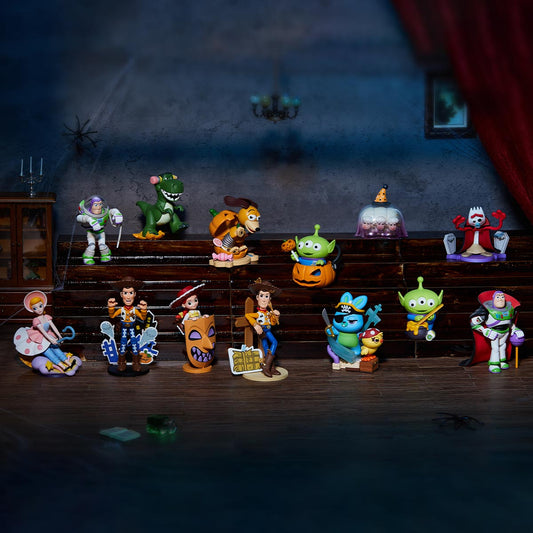 Pop Mart - SEALED SET of 12 - Disney/Pixar Spooky Night Series - No Duplicates - Chance of Secret Edition