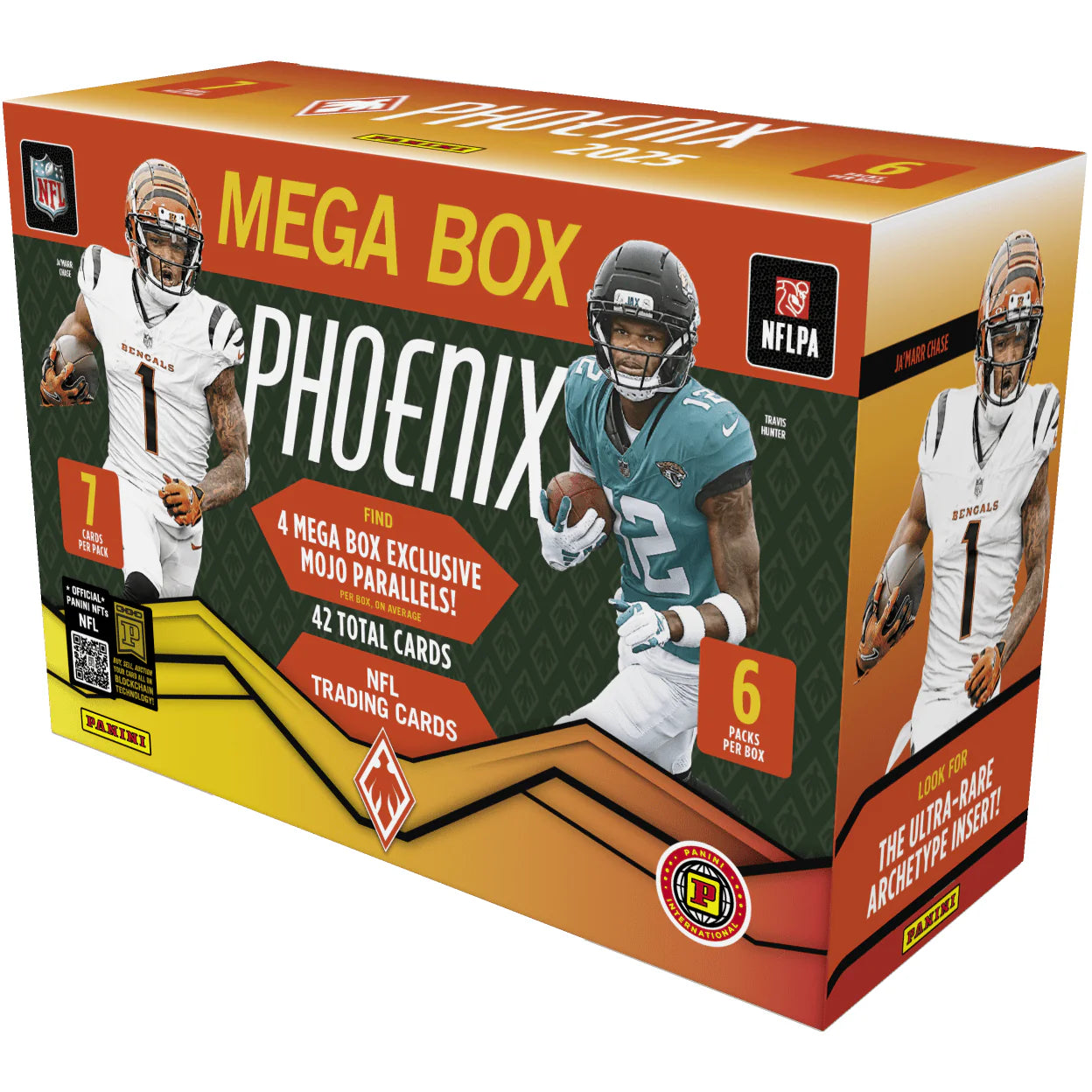 2025 Panini Phoenix Football Mega Box International Edition
