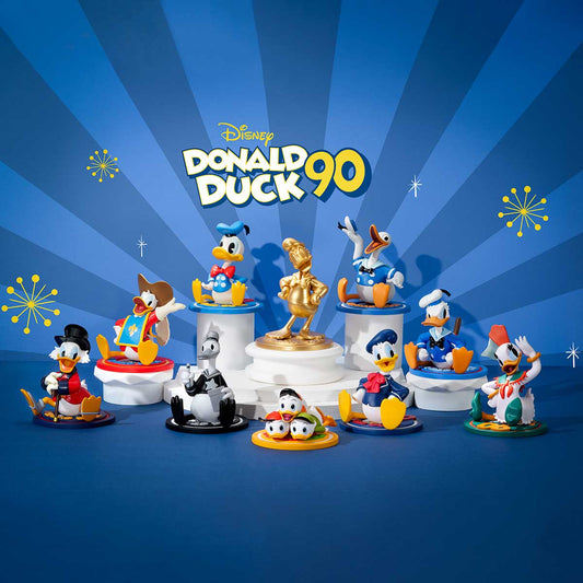 Pop Mart - SEALED SET OF 9 - Disney Donald Duck 90th Anniversary Series - No Duplicates Gauranteed - Chance of Secret