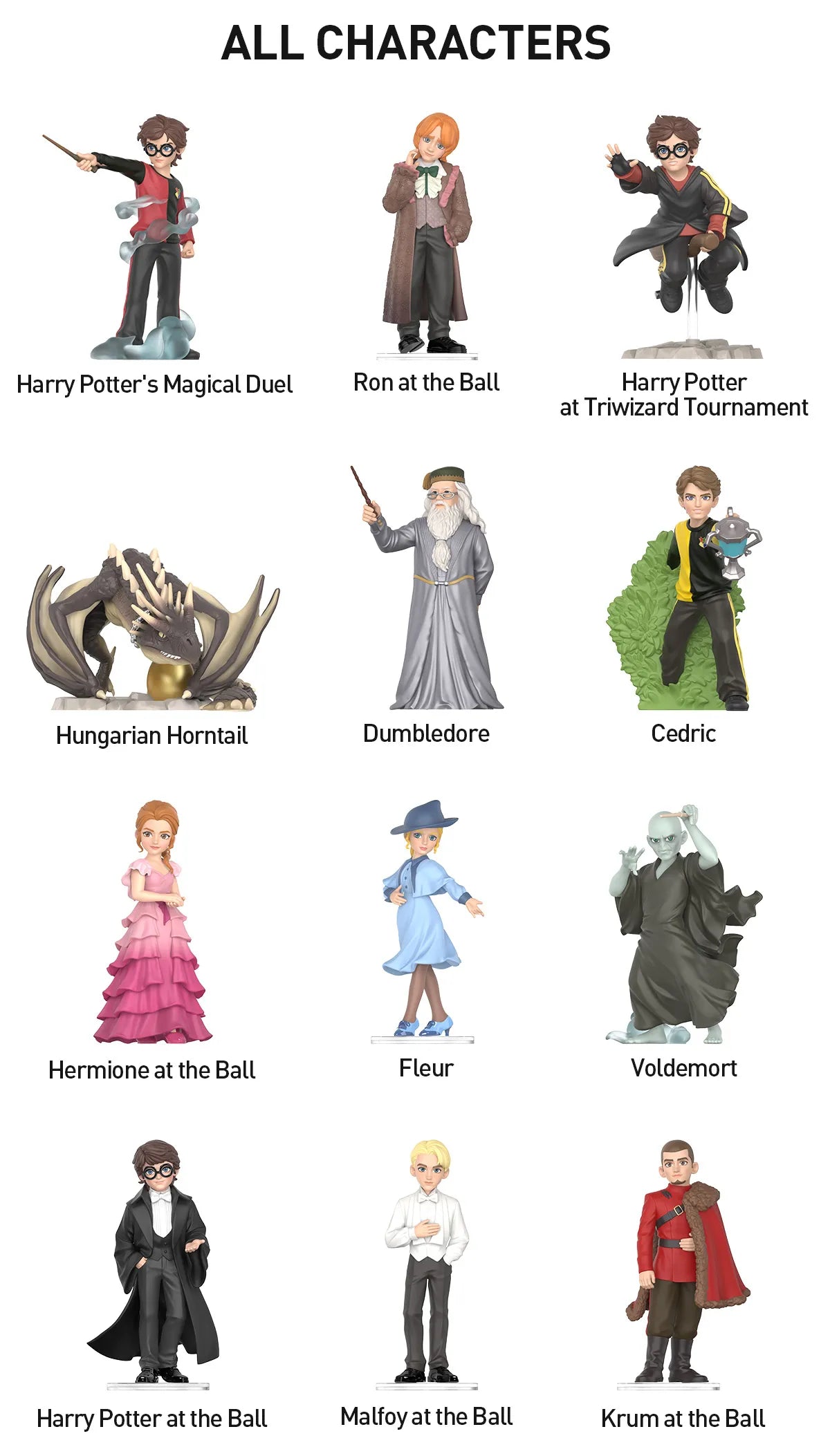 Pop Mart - PICK YOUR FIGURE - Harry Potter and the Goblet of Fire Series Figures