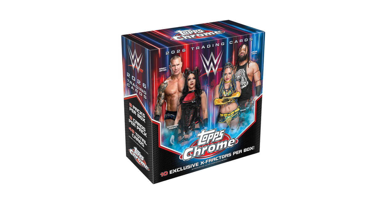 2026 Topps Chrome WWE Mega Box