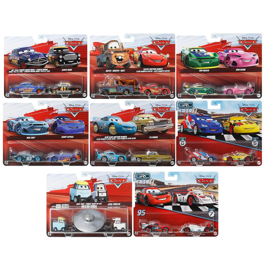 Mattel - Pixar Cars Character Car - Vehicle 2-Pack - Pick Your Car