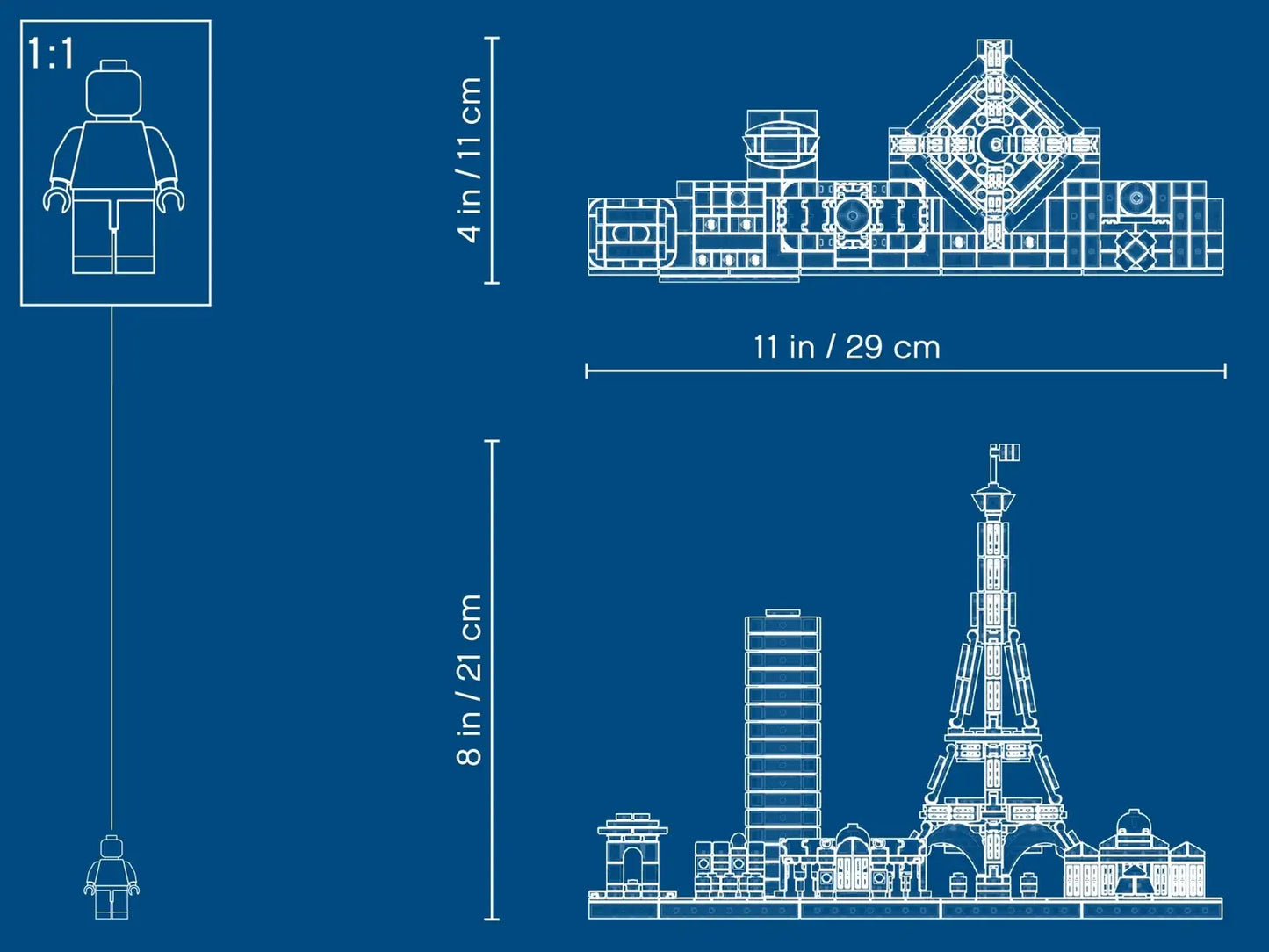 LEGO Architecture - Paris - #21044