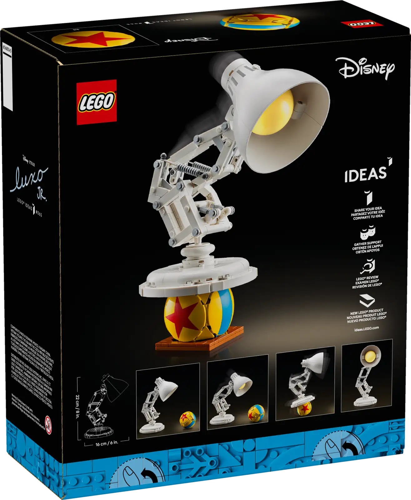 LEGO Ideas - Disney Pixar Luxo Jr. - #21357 (PRE-ORDER JUNE 1)