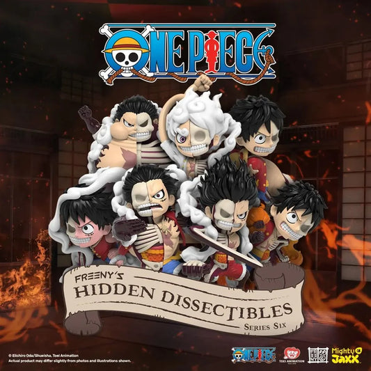 One Piece Series 6 - Luffy Gears Edition - Blind Box - Freeny's Hidden Dissectibles