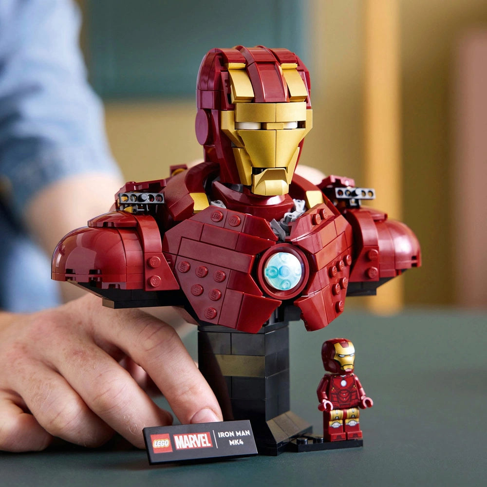 はな LEGO Marvel - Iron Man MK4 Bust - #76327 – SoleSavy