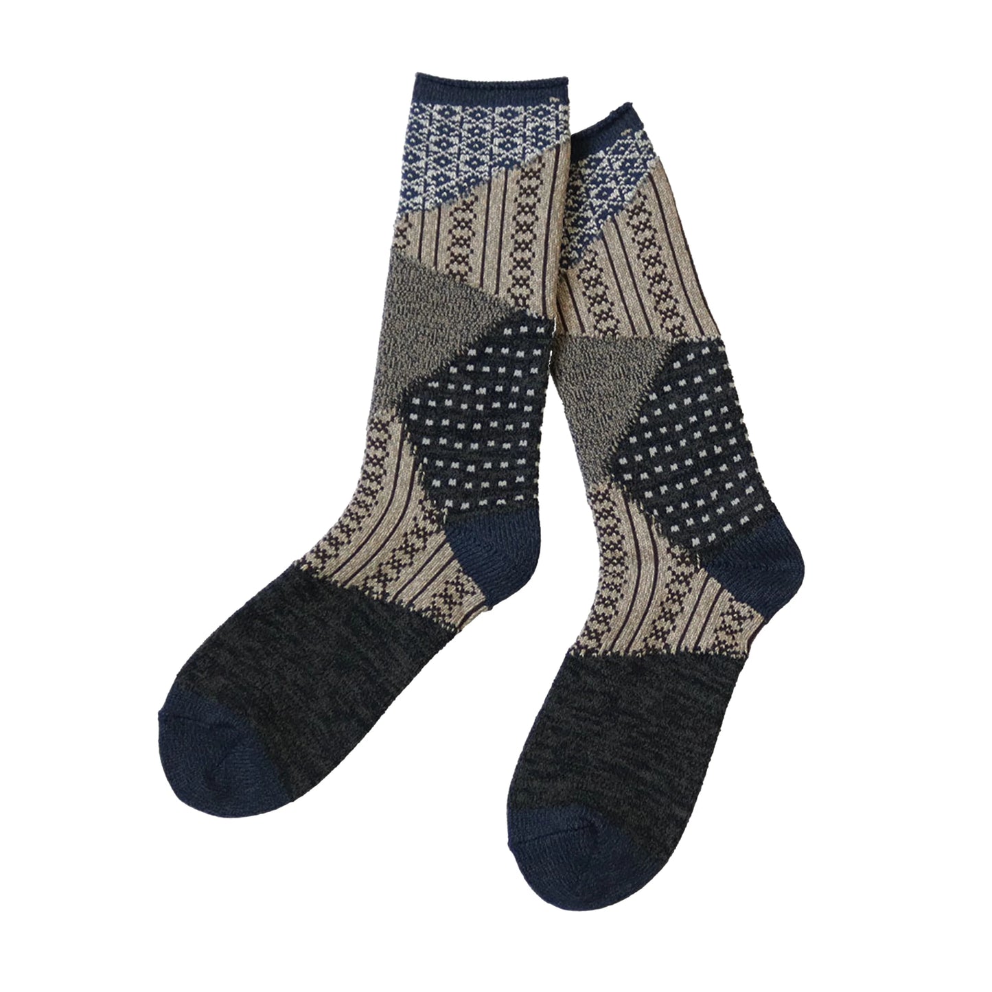 Kapital: Donza Socks - Beige - EK1714XS