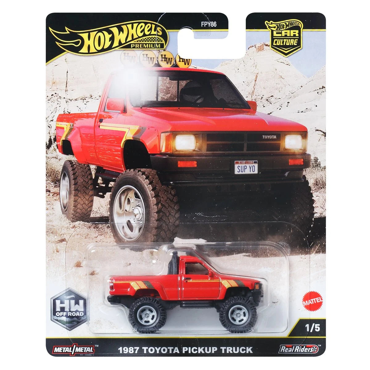 Hot Wheels Premium - Car Culture Off-Road - H Case Mix 3 - 2025 Complete Set - MTFPY86H