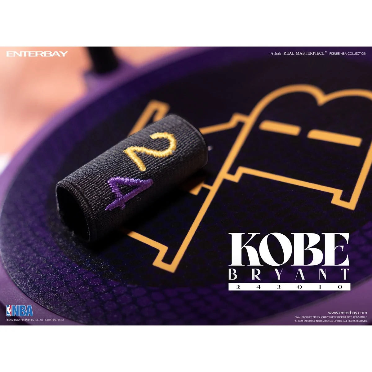 Real Masterpiece - Kobe Bryant 242010 - 1:6 Action Figure - NBA Los Angeles Lakers  - Enterbay