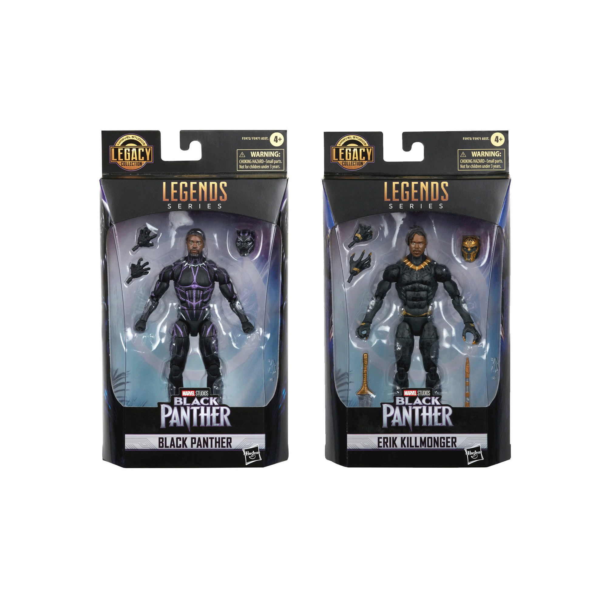 Marvel Legends Legacy Collection - Erik Killmonger + Black Panther