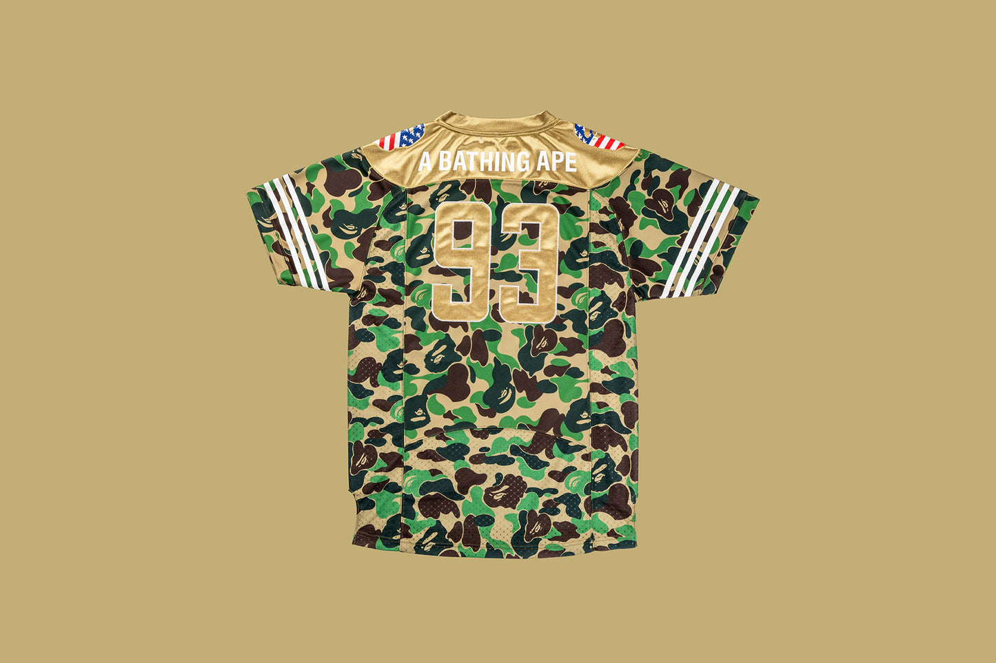 Bape x Adidas SB Football Jersey Green SS19