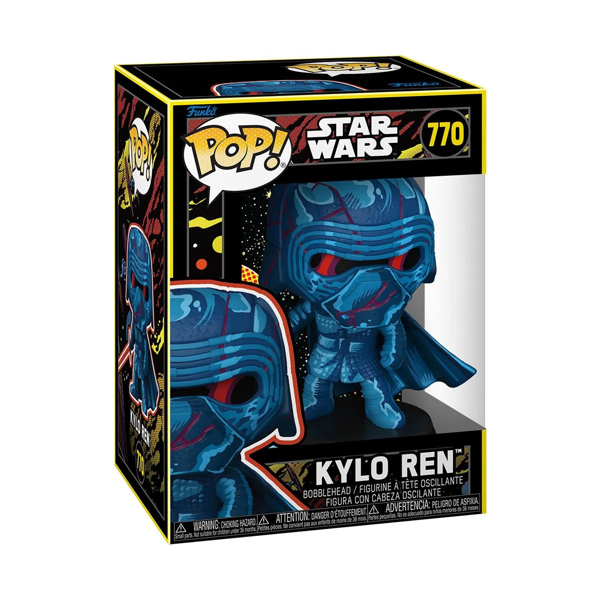 Funko Star Wars - Episode 7 Kylo Ren / The Book of Boba Fett / The Clone Wars Clone Trooper / Retro MTF (2025) - Set of 3