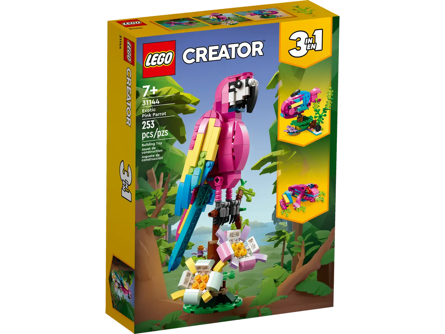 LEGO Creator - Exotic Pink Parrot - #31144 (RETIRED)